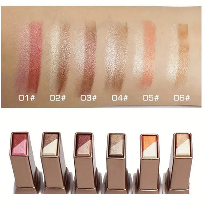 Creawes® Two Color Gradient Eyeshadow Powder Palette