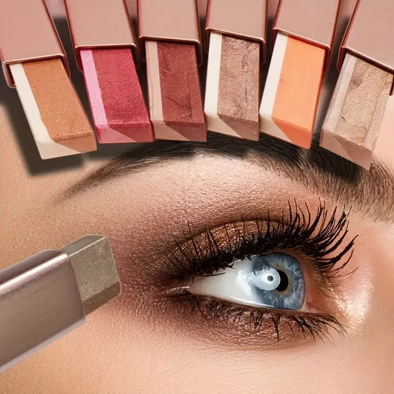 Creawes® Two Color Gradient Eyeshadow Powder Palette