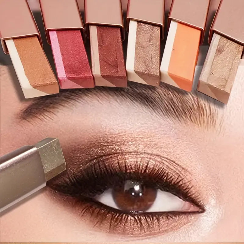 Creawes® Two Color Gradient Eyeshadow Powder Palette