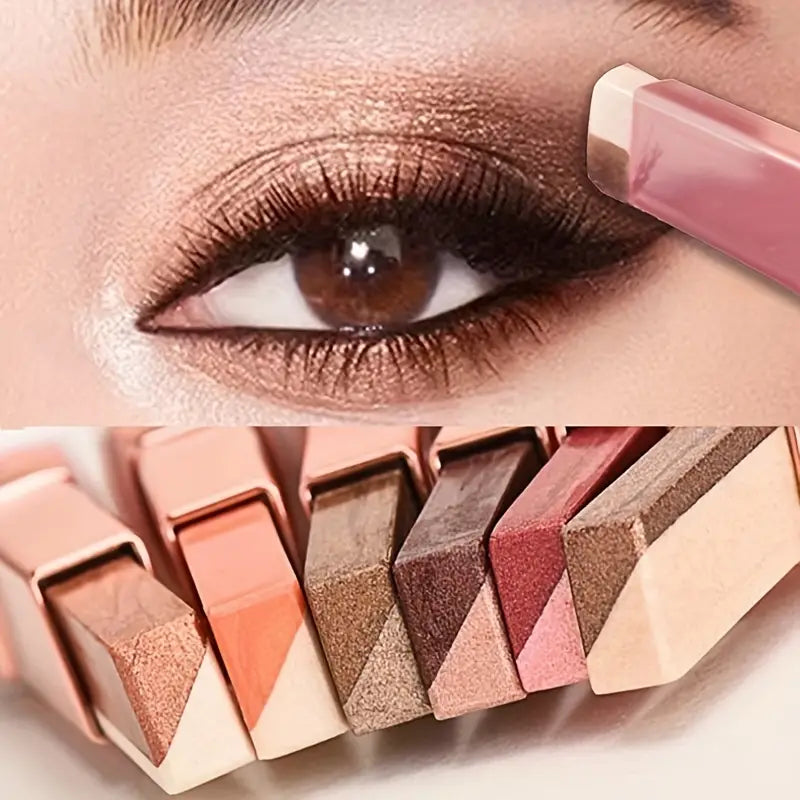 Creawes® Two Color Gradient Eyeshadow Powder Palette